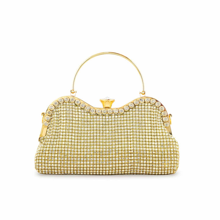 Golden Bridal Clutch P24295
