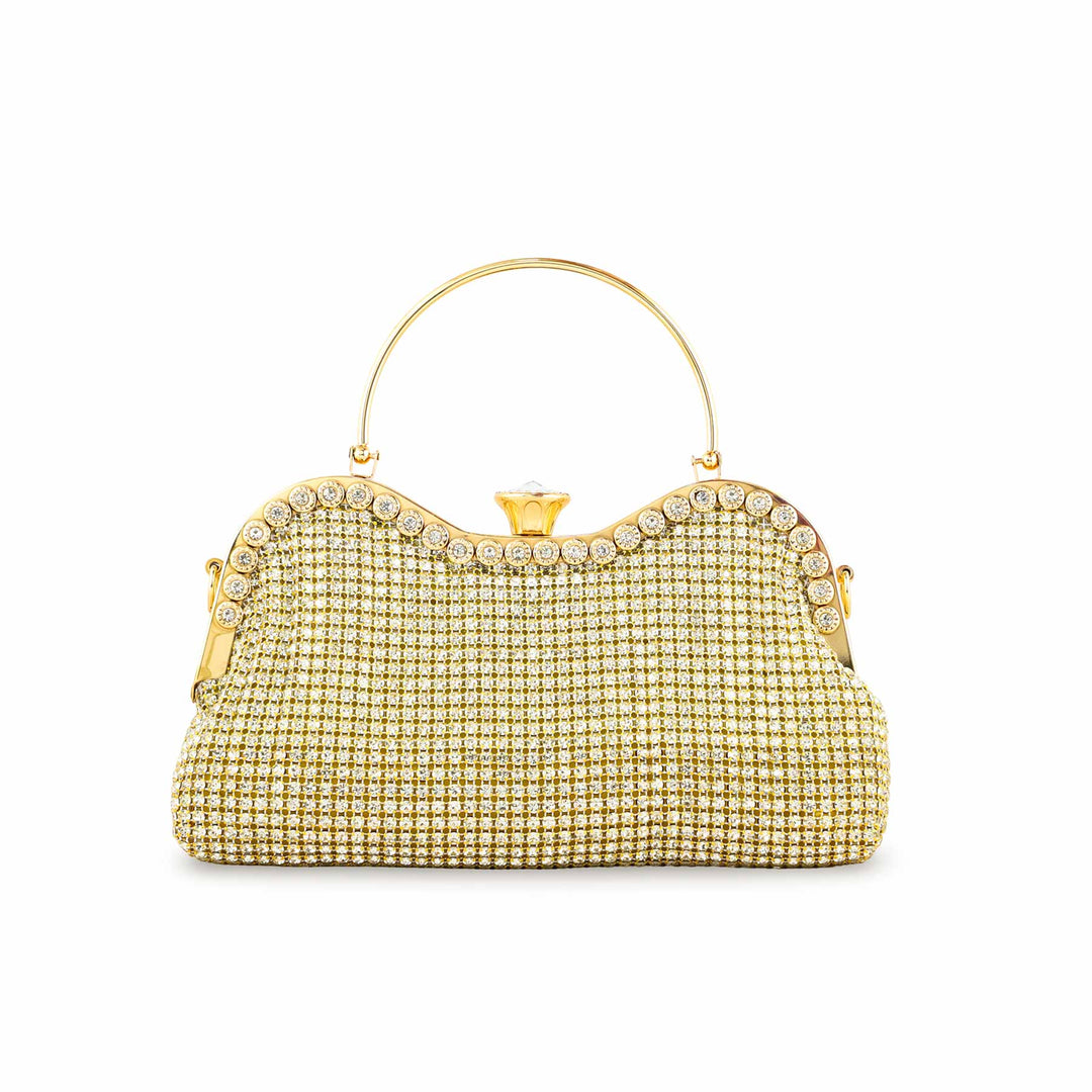 Golden Bridal Clutch P24295
