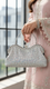 AB Silver Bridal Clutch P24300