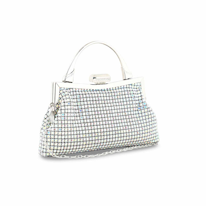 AB Silver Bridal Clutch P24311