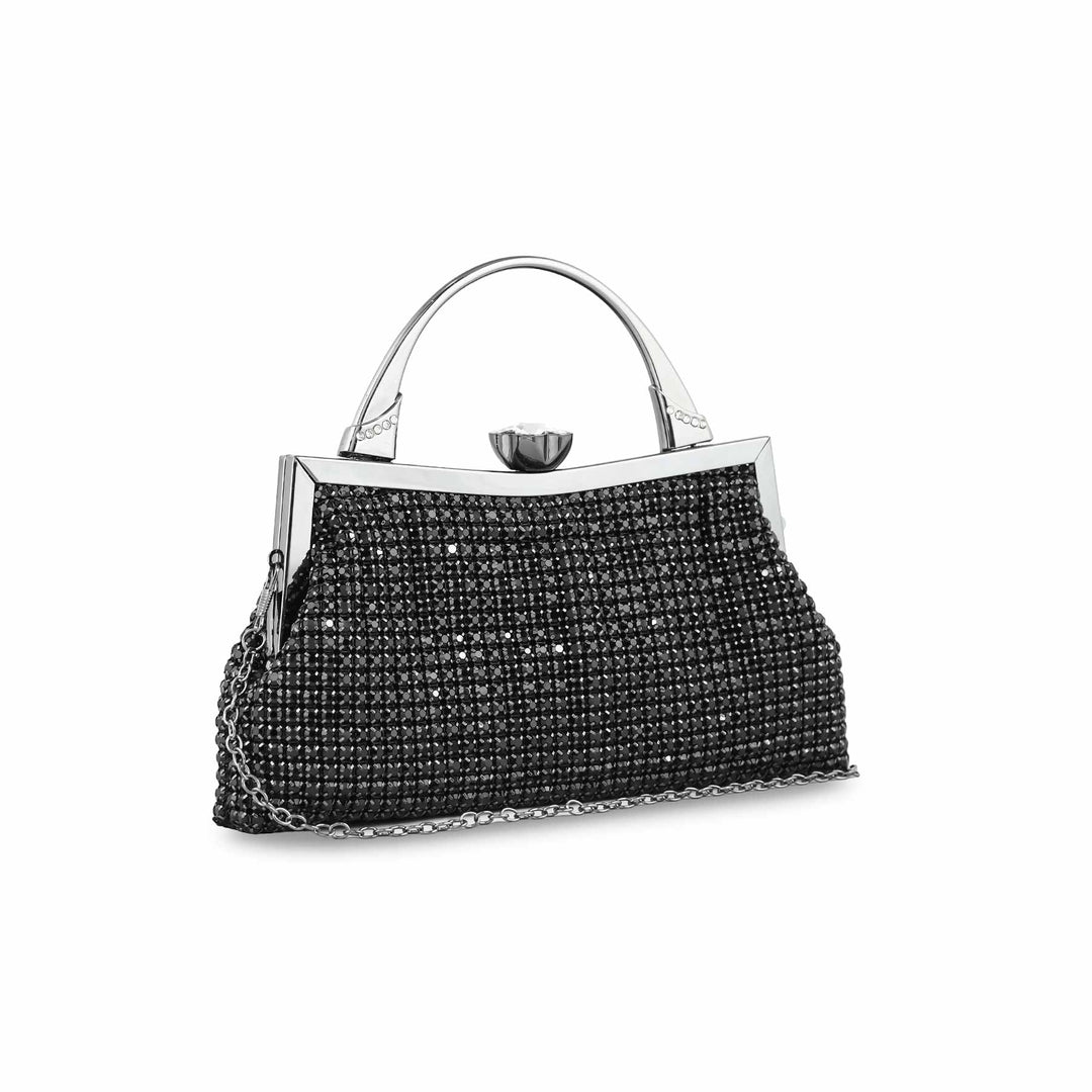 Black Bridal Clutch P24317