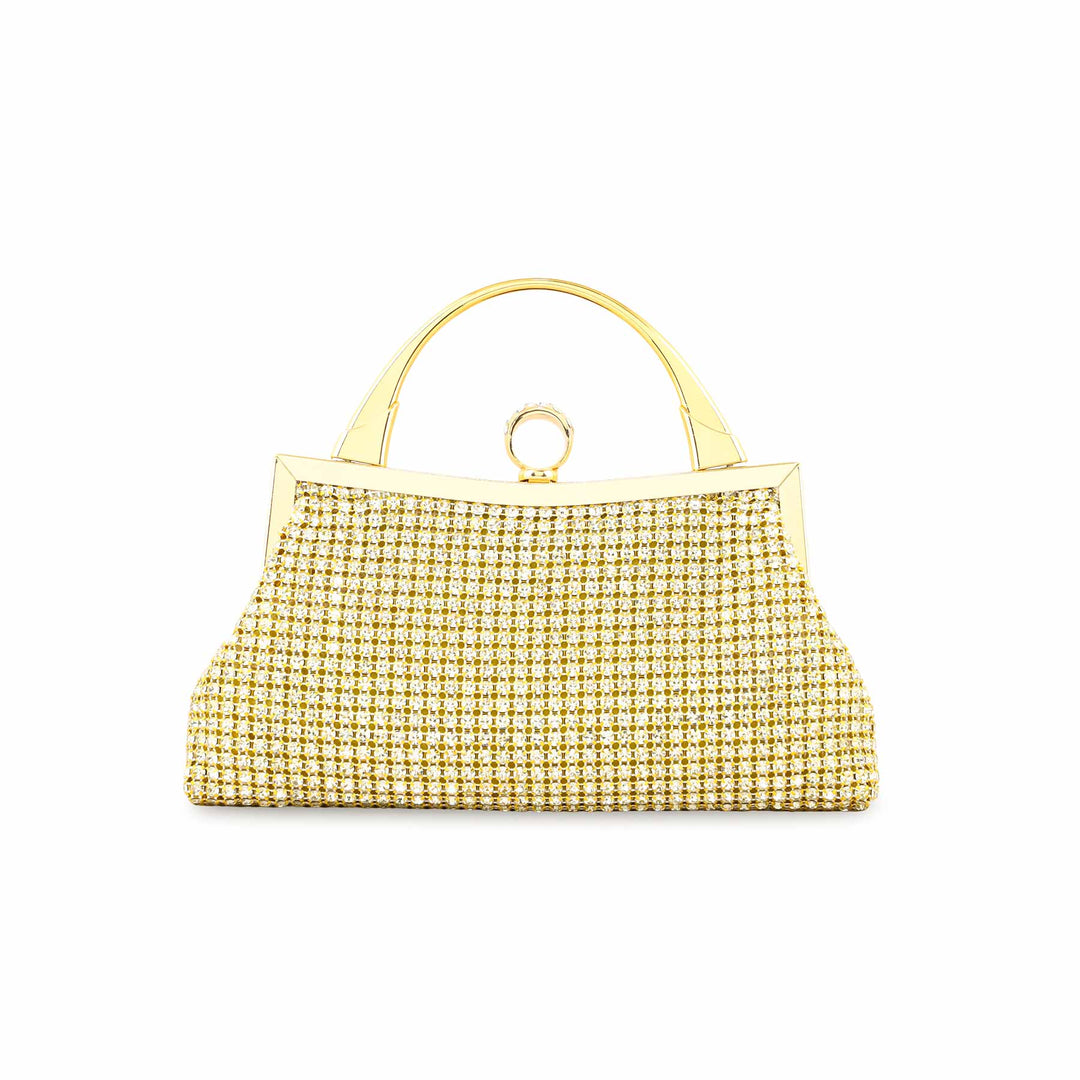 Golden Bridal Clutch P24318
