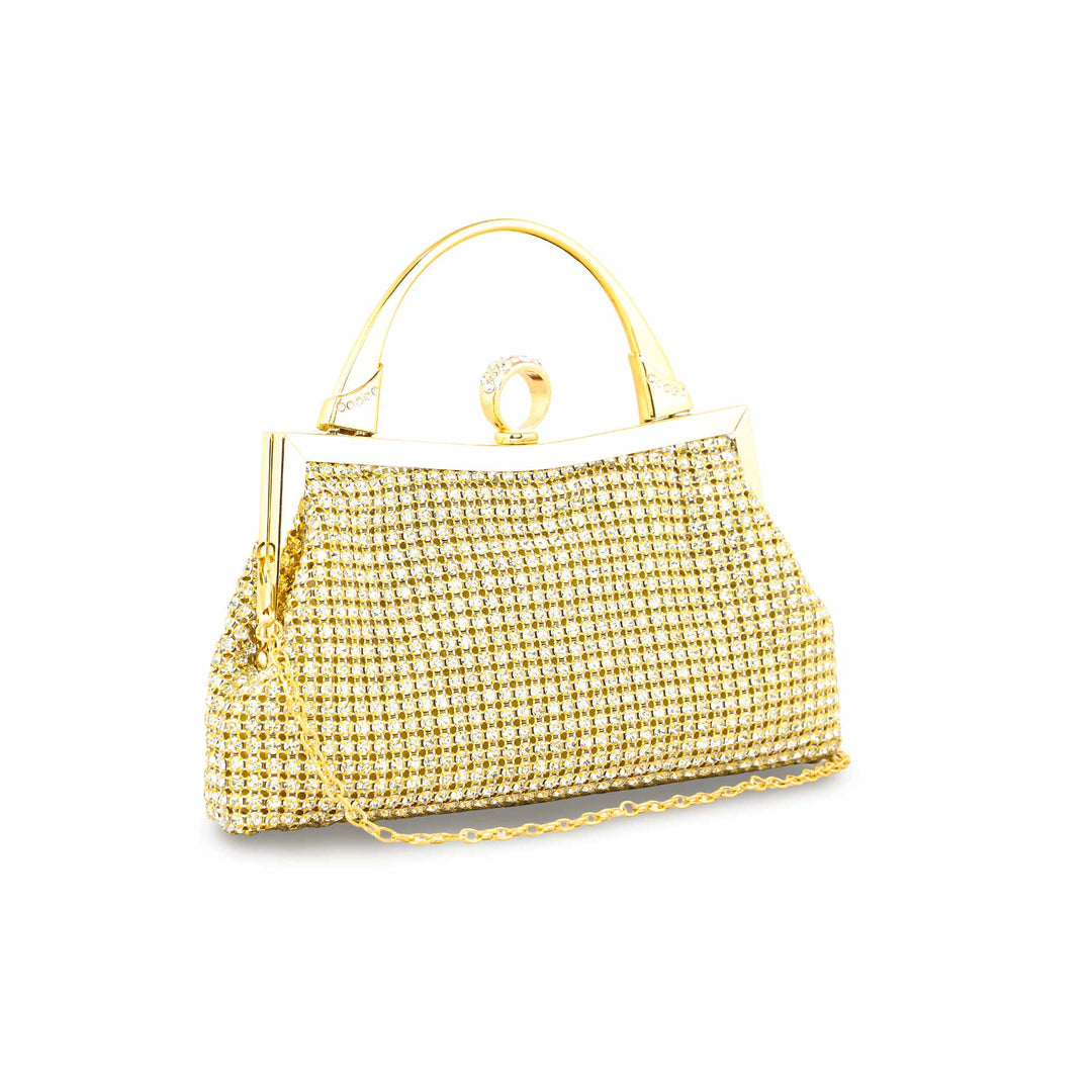 Golden Bridal Clutch P24318