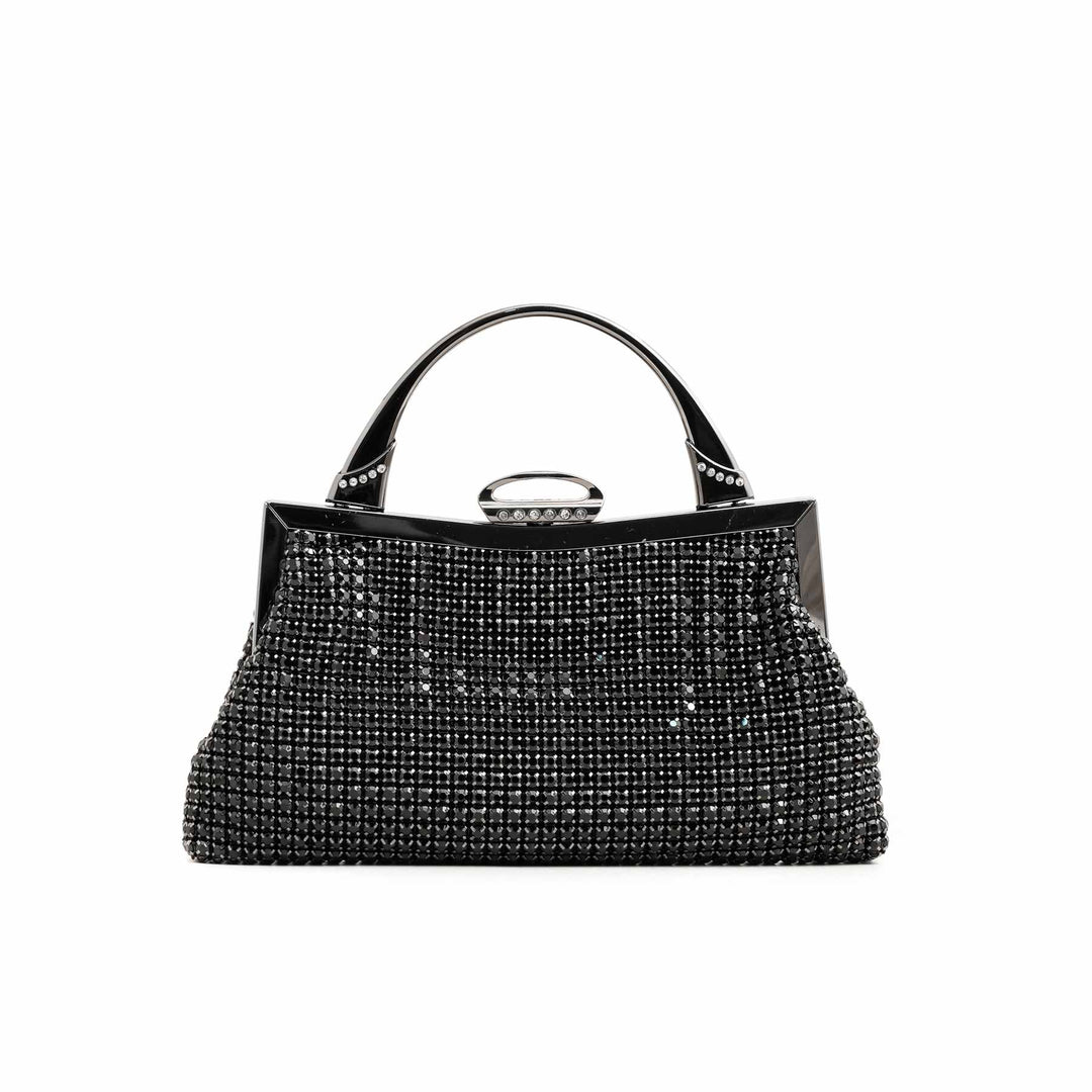 Black Bridal Clutch P24319