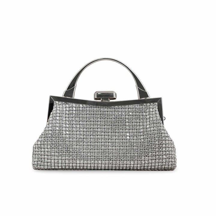Silver Bridal Clutch p24320