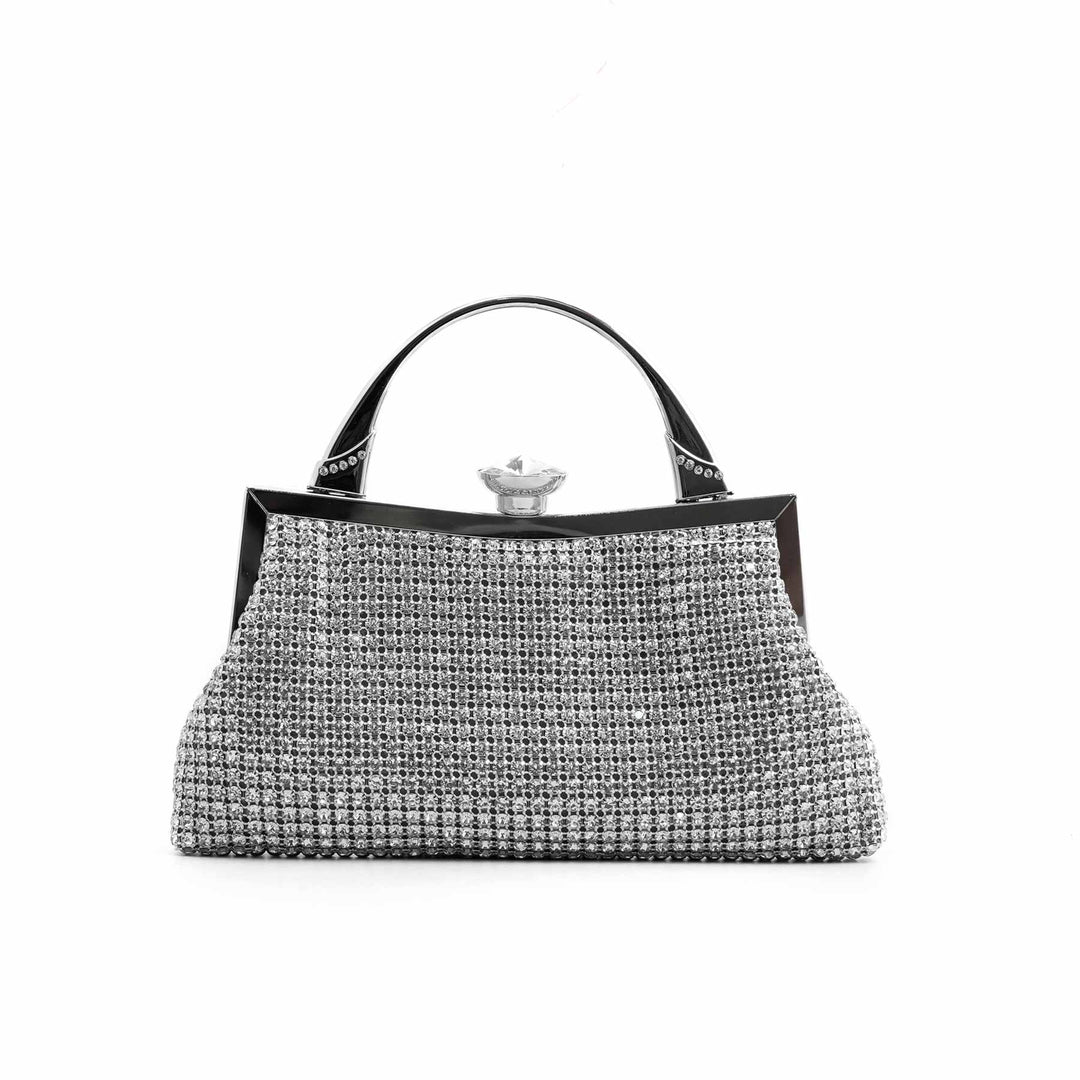 Silver Bridal Clutch P24321