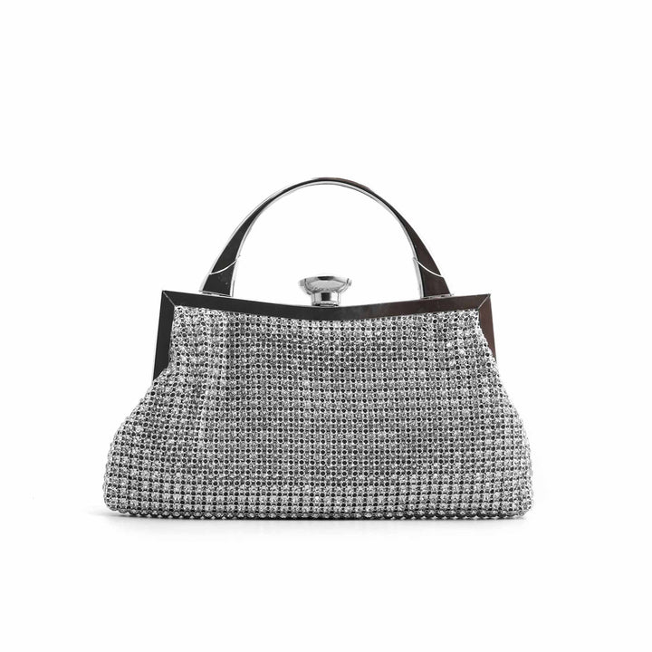 Silver Bridal Clutch P24321