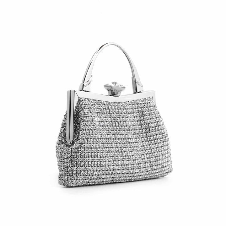 Silver Bridal Clutch P24321