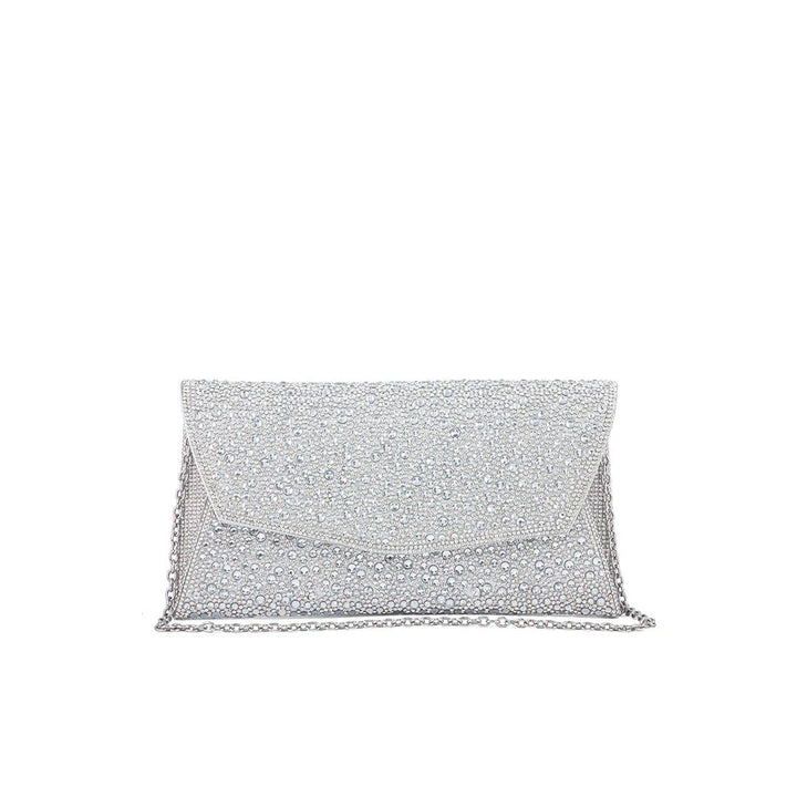 Silver Bridal Clutch P24323