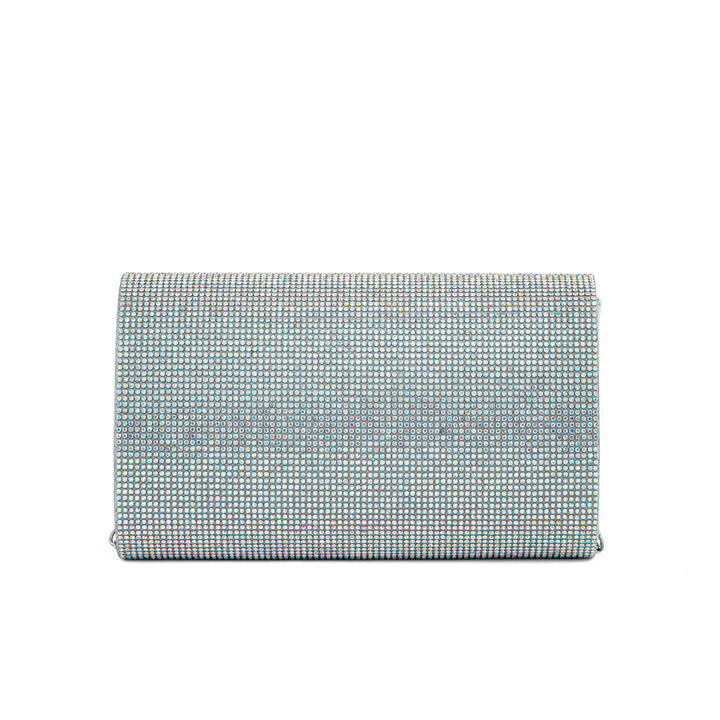 AB Silver Fancy Clutch P24327