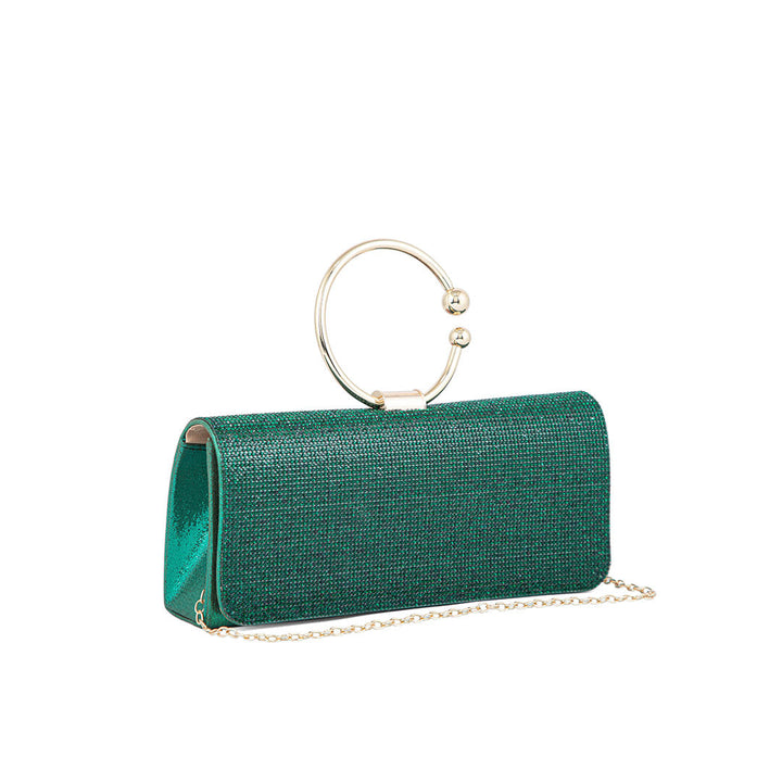 Green Fancy Clutch P24329