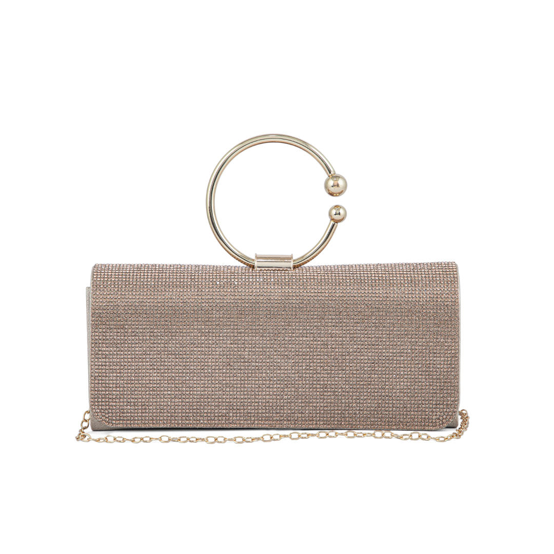 Golden Fancy Shoulder Bag P24329