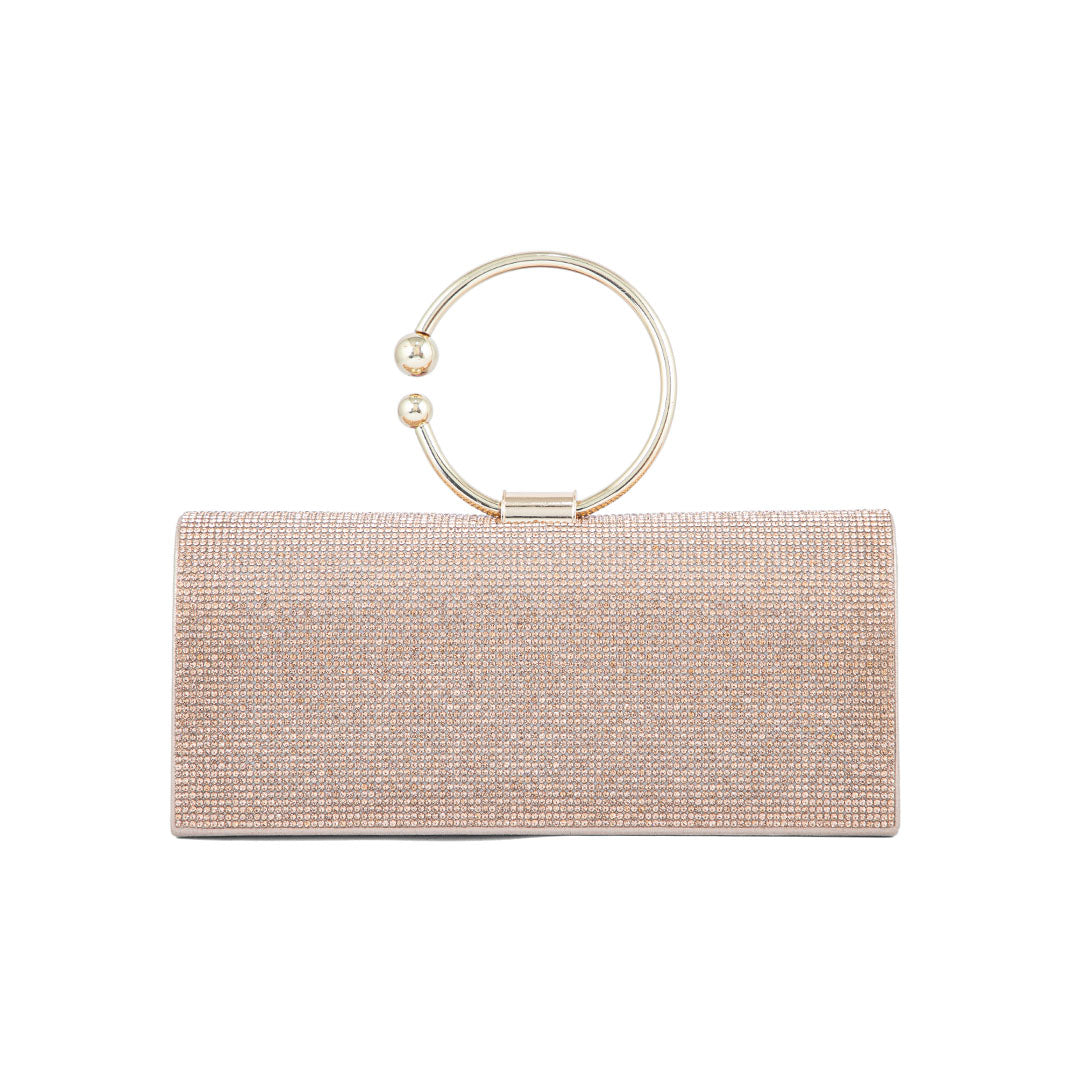 Champagne Fancy Clutch P24329