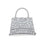 Silver Fancy Shoulder Bag For Women P24330