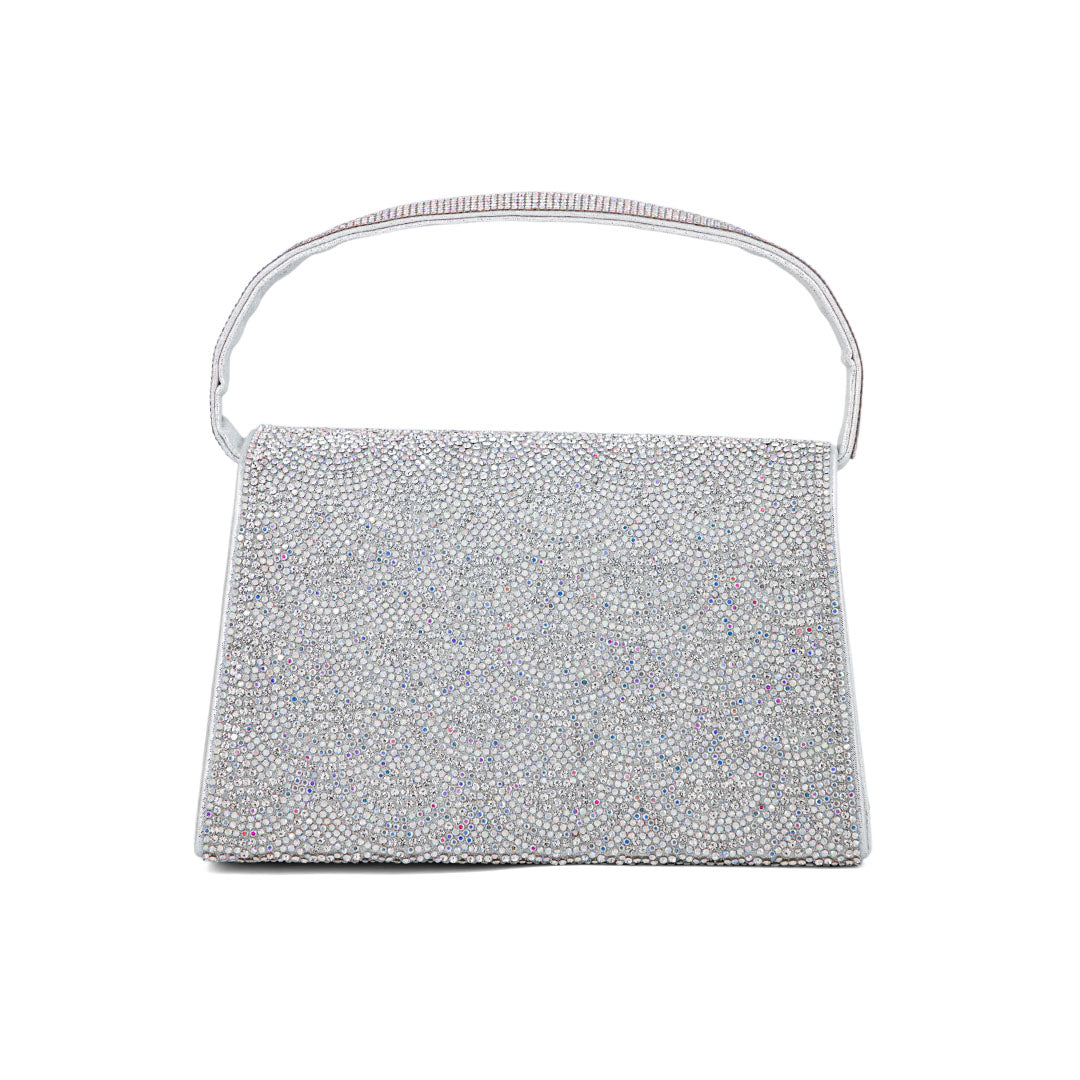 AB Silver Fancy Shoulder Bag P24332