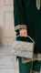AB Golden Fancy Shoulder Bag P24333