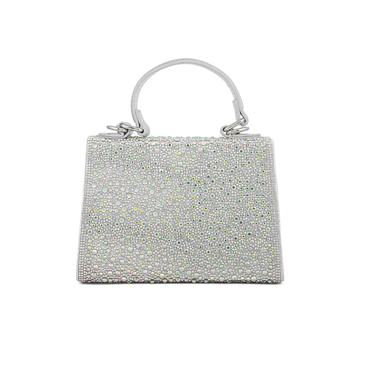 AB Silver Fancy Shoulder Bag P24336