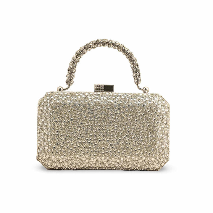 Silver Bridal Clutch P24341