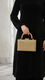 حقيبة كلاتش ذهبية للعروس P24342