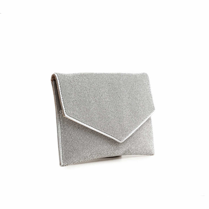 Silver Bridal Clutch P24348