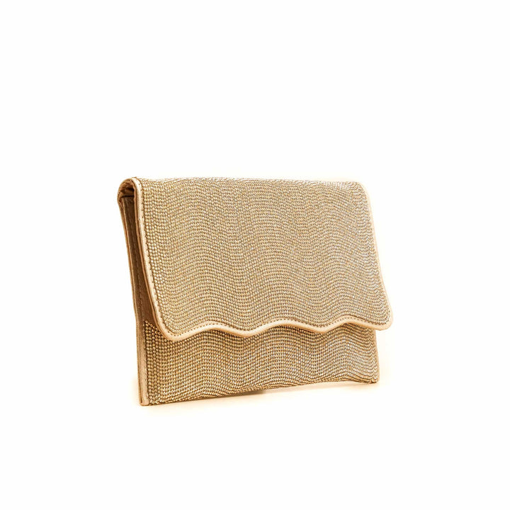 Golden Bridal Clutch P24350