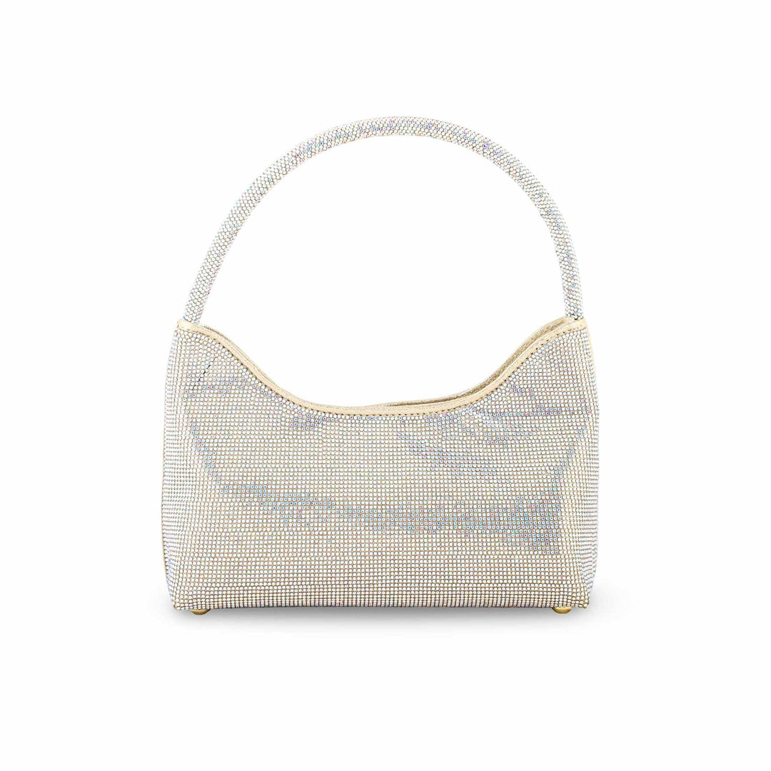 AB Golden Fancy Clutch For Women P24372