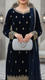 Silver Fancy Clutch P24392