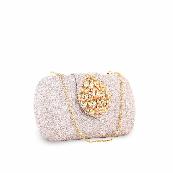Champagne Fancy Clutch P24392