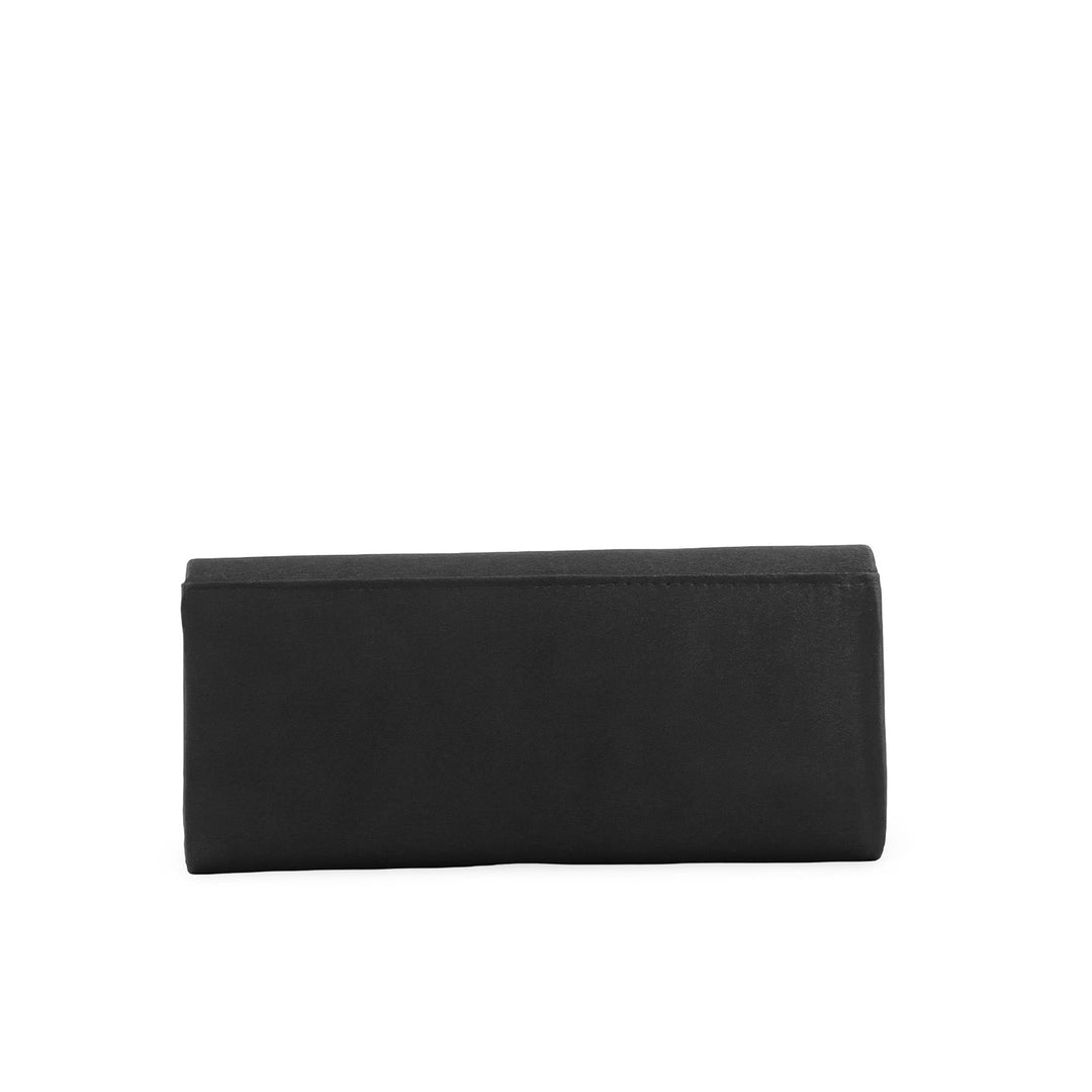 Black Fancy Clutch For Ladies P24412