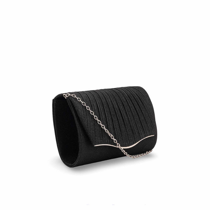 Black Fancy Clutch For Women P24427