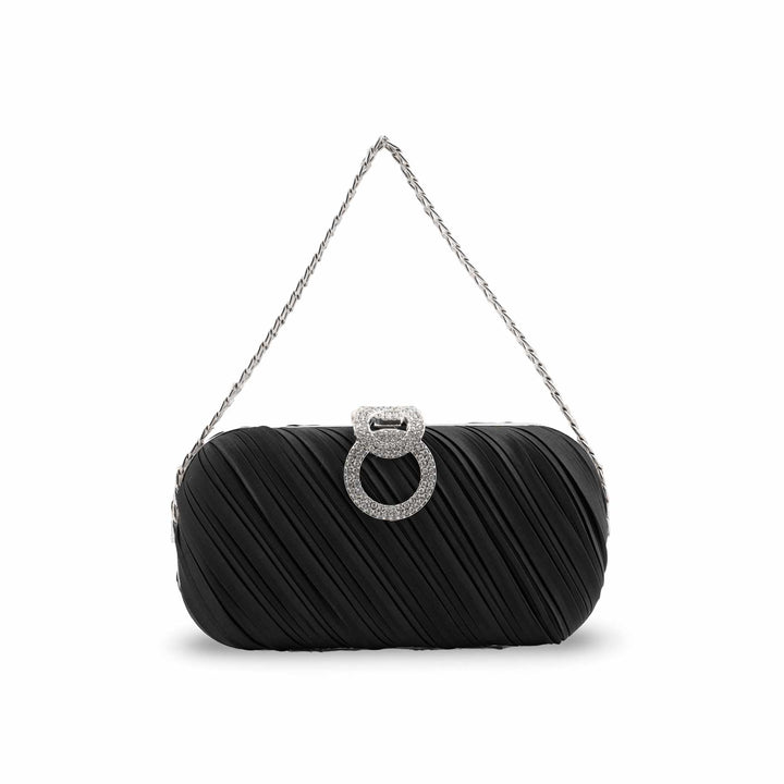 Black Formal Clutch For Ladies P24440