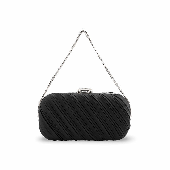 Black Formal Clutch For Ladies P24440