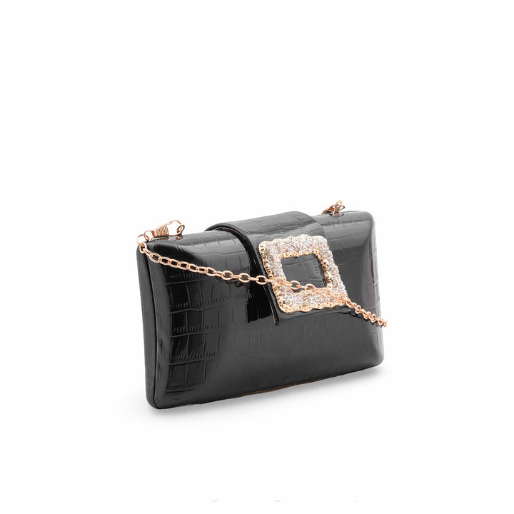 Black Formal Clutch For Women P24443