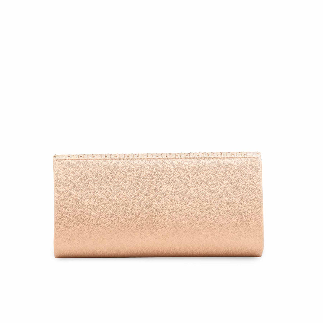Golden Fancy Clutch For Ladies P24451