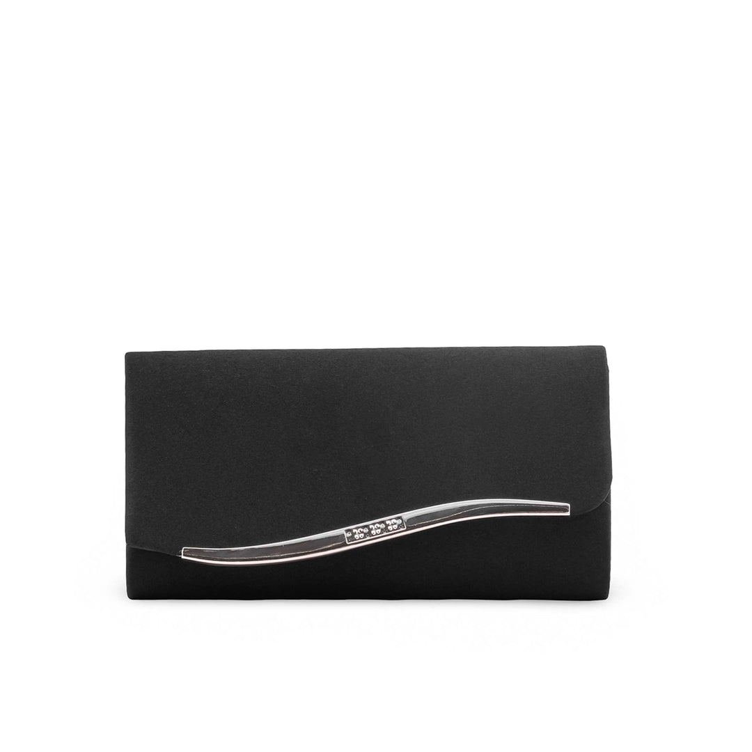 Black Formal Clutch For Women P24453