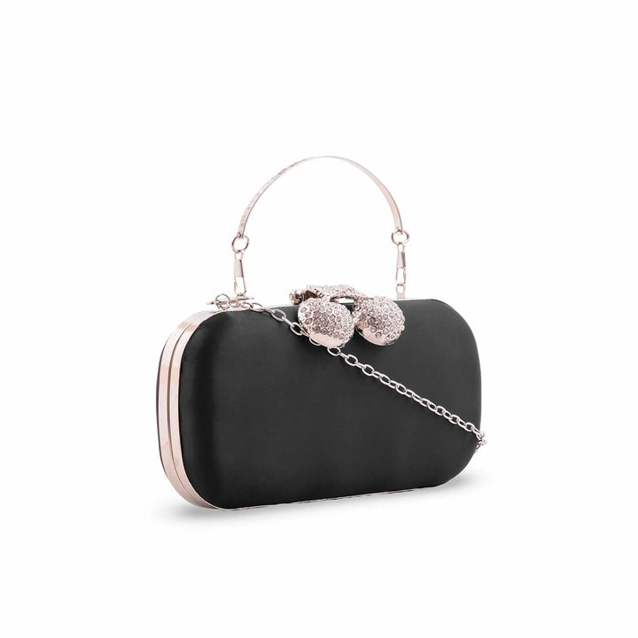 Black Formal Clutch For Women P24461