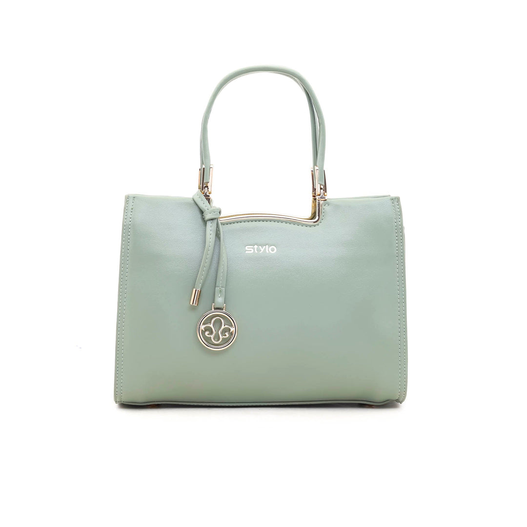 Green Formal Hand Bag P35241