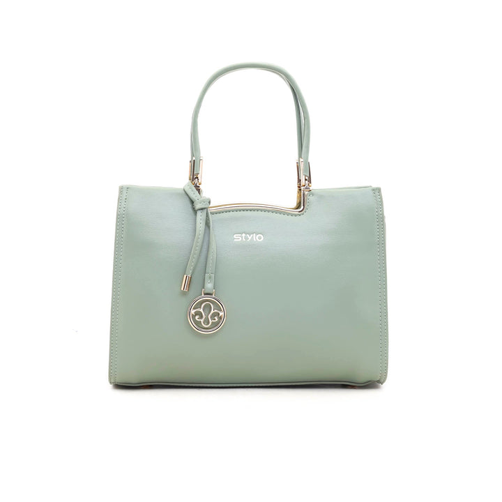 Green Formal Hand Bag P35241