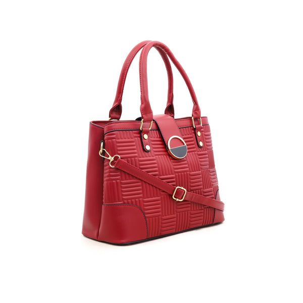 Red Formal Hand Bag P35609