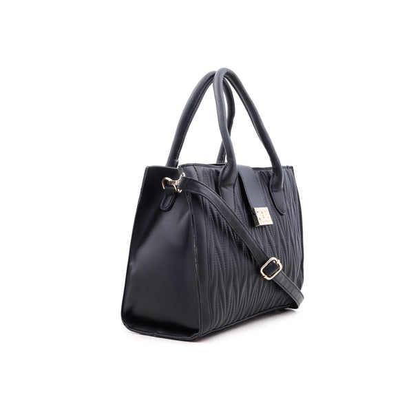 Black Formal Hand Bag P35633