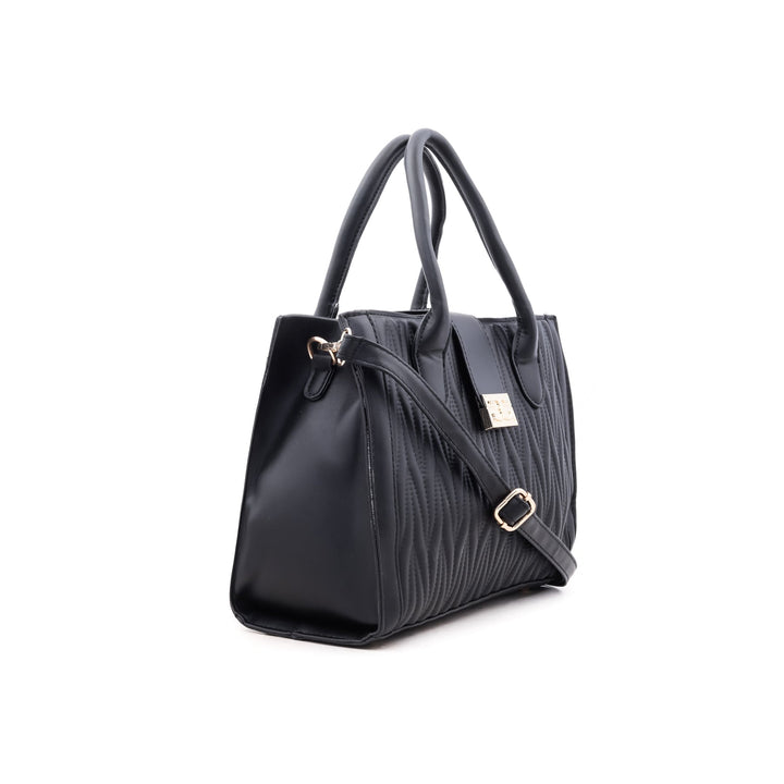 Black Formal Hand Bag P35633