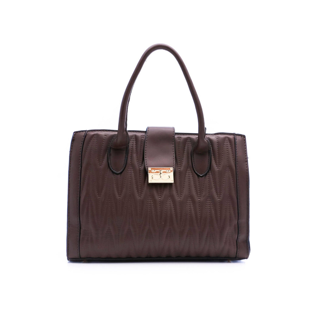 Brown Formal Hand Bag P35633