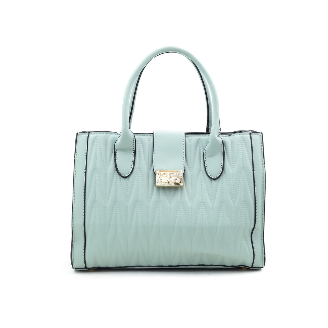 Green Formal Hand Bag P35633