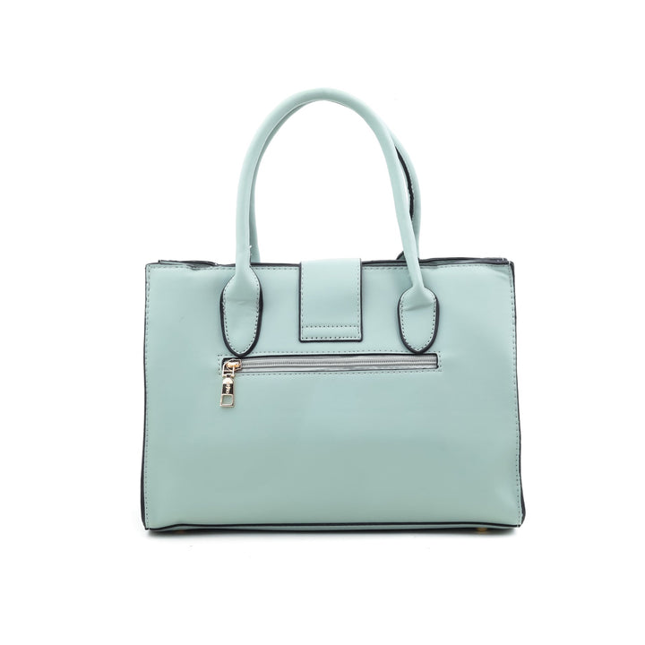 Green Formal Hand Bag P35633