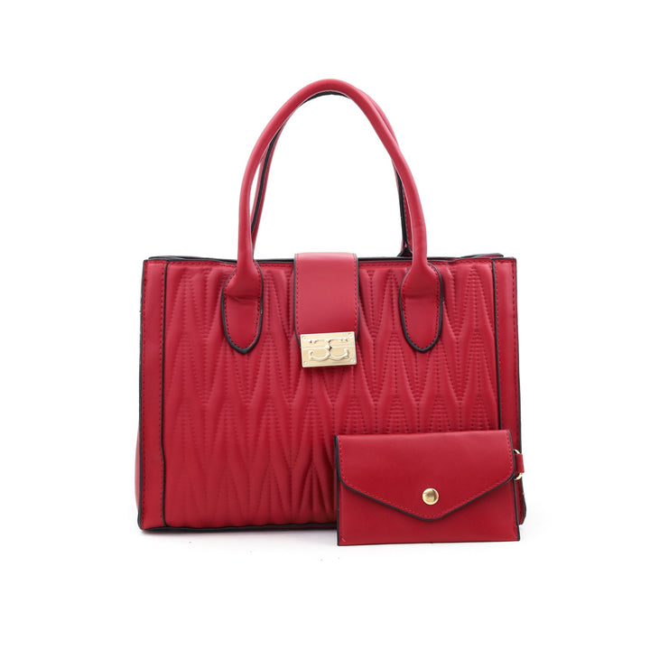 Red Formal Hand Bag P35633