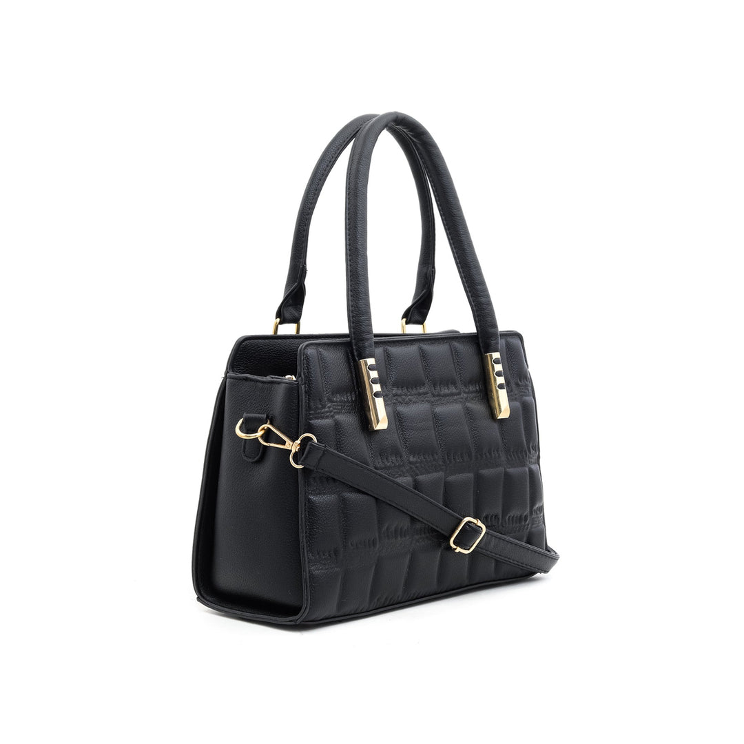 Black Formal Hand Bag P35685