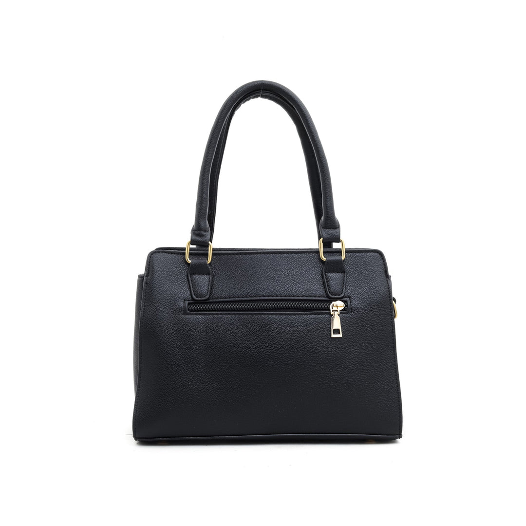 Black Formal Hand Bag P35685