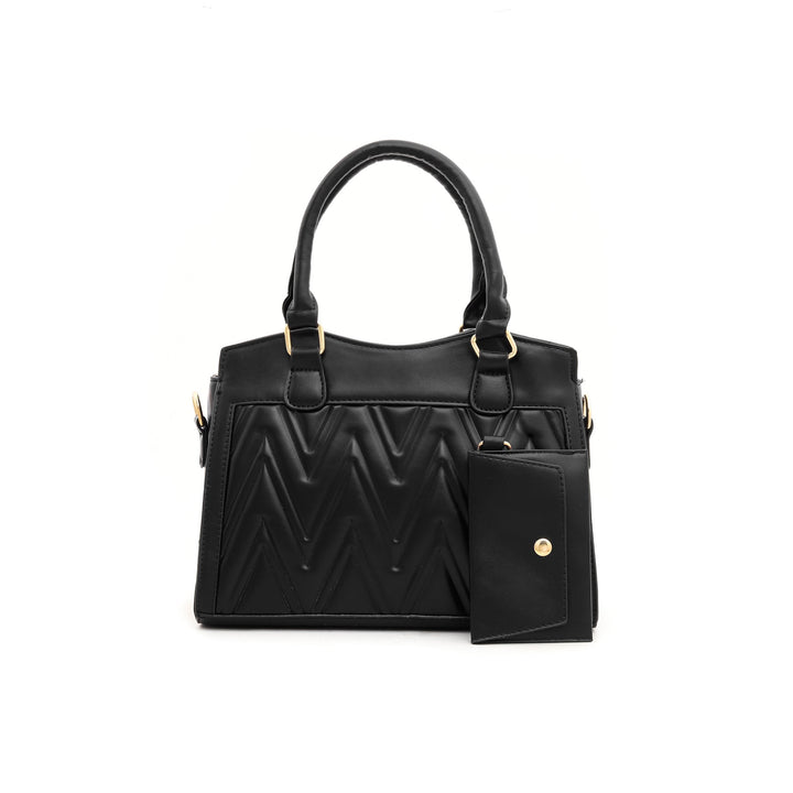 Black Formal Hand Bag P35726