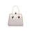 White Fancy Hand Bag P35827