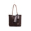 Coffee Formal Shoulder Bag P36060